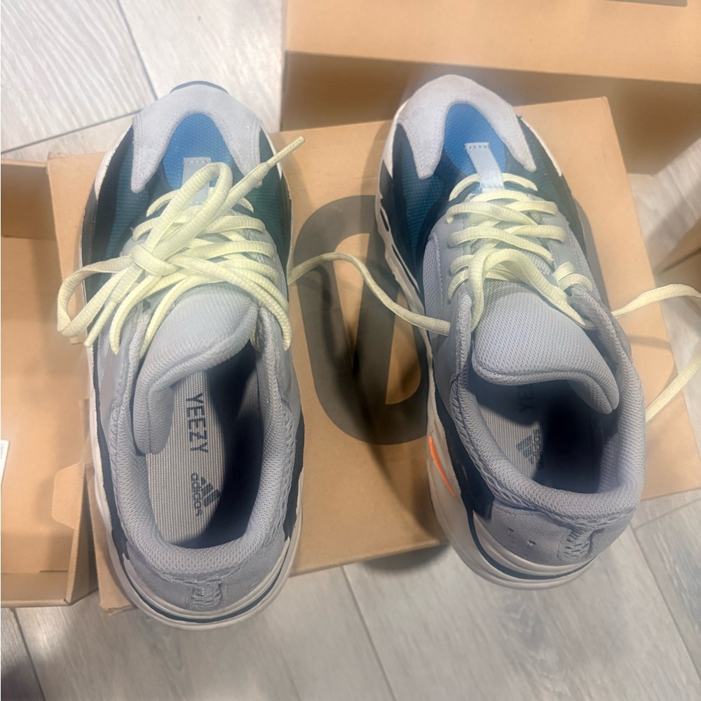 YEEZY Boost 700 Style Grey & Teal Sneakers